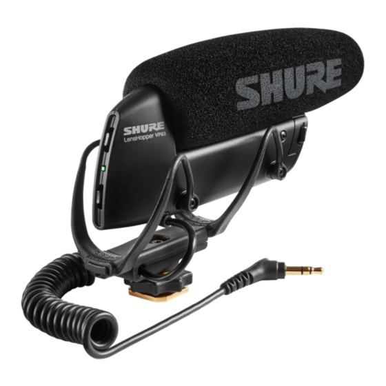 Shure VP83 User Manual