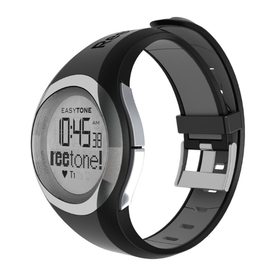 Reebok InTouch HRM Heart Rate Monitor Manuals