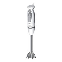 Braun Multiquick Minipimer MR 6550 M FP-HC Manual