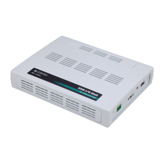 Contec AI-1664LAX-USB User Manual