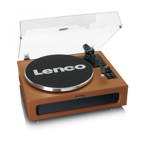 LENCO LS-410 User Manual