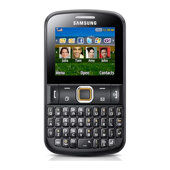 Samsung GT-E2220 User Manual