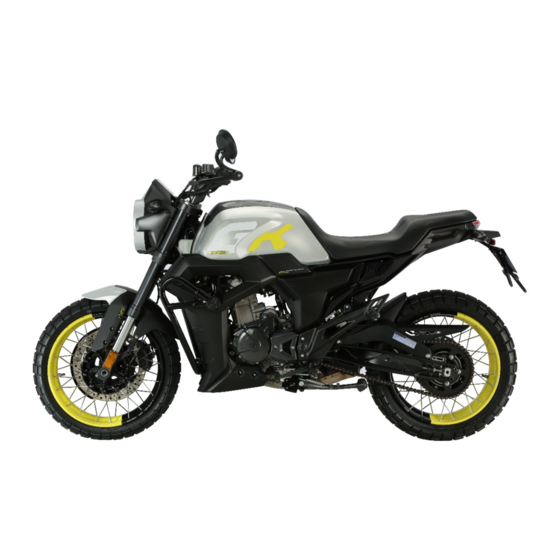 Zontes ZT125-GK Service Manual