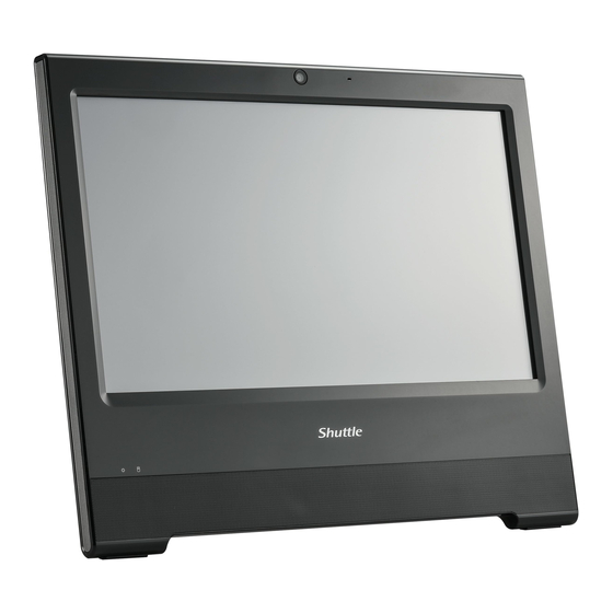 Shuttle X50V9 Quick Manual