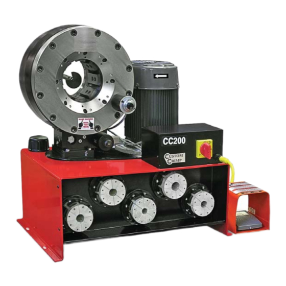 Custom Crimp CC200 Operator's Manual