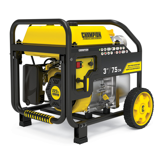 Champion CPW100743-EU Operator's Manual