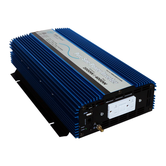 AIMS Power PWRINV200012120W Instruction Manual