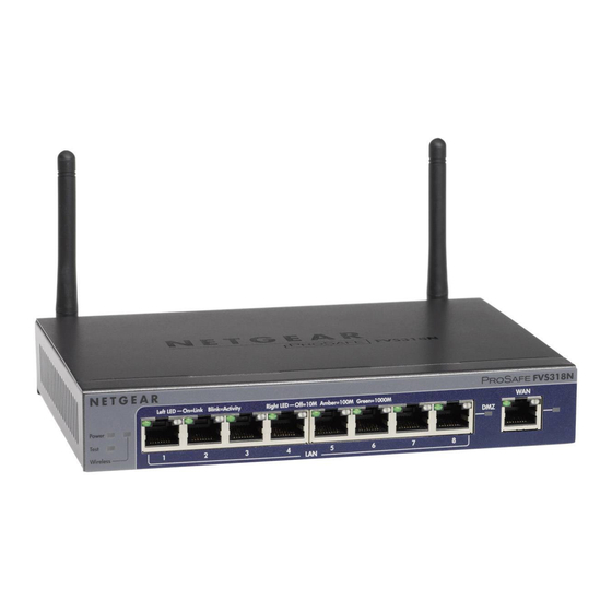 NETGEAR ProSafe FVS318N Installation Manual