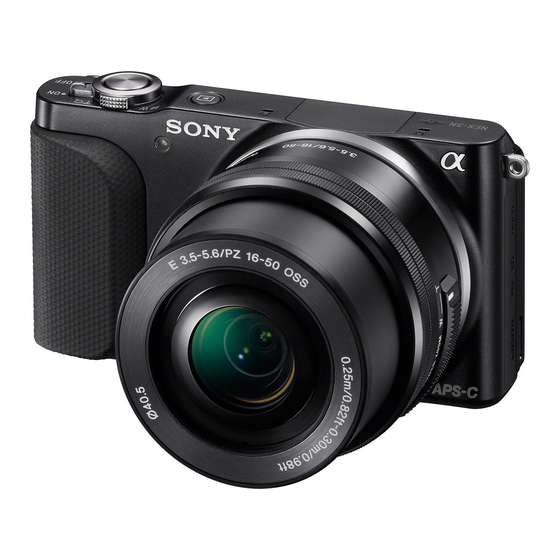 Sony NEX-3N Specifications