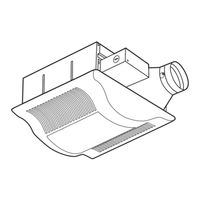 panasonic Whisper Value-Lite FV-08VSL1 Installation Instructions Manual