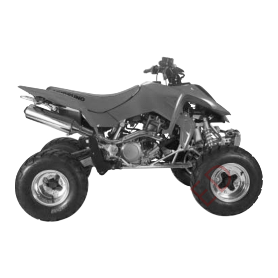 HYOSUNG Rapier 450 Service Manual