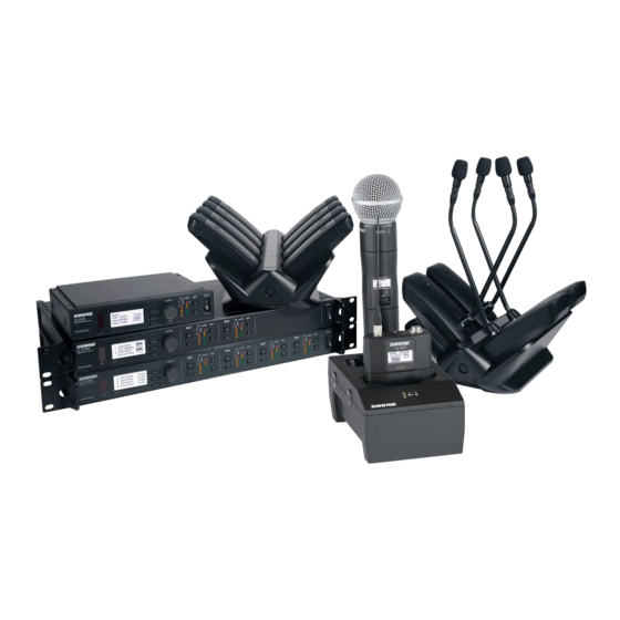 Shure ULXD Quick Start Instructions