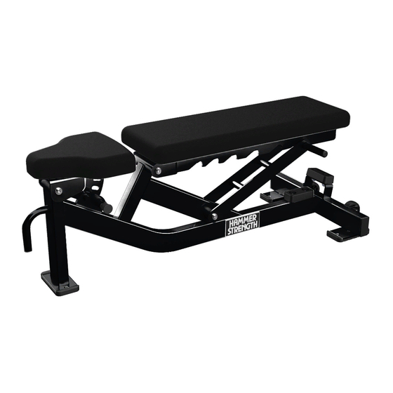 Hammer Strength HDT-MAB Assembly Manual