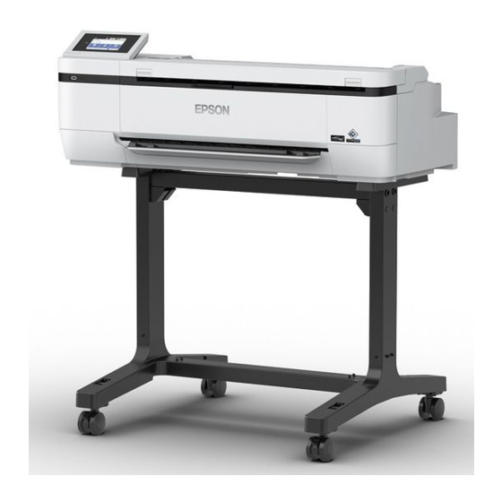 Epson SC-T3100M Series Format Printer Manuals
