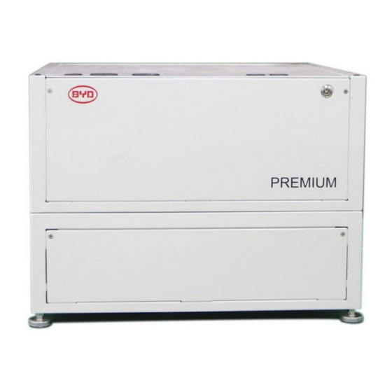 BYD Battery-Box Premium LVL Service Manuallines