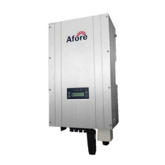 Afore BNT KTL Series User Manual