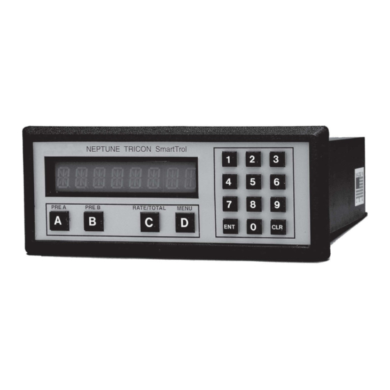 Neptune Technology TRICON SmartTrol Installation And Maintenance Manual