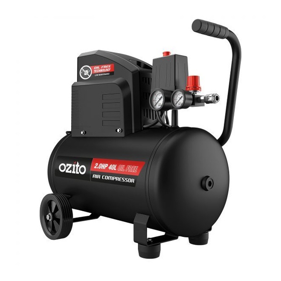Ozito 40L 2.5HP Instruction Manual
