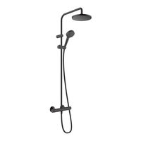 Hans Grohe Vernis Blend Showerpipe 200 1jet 26285000 Instructions For Use/Assembly Instructions