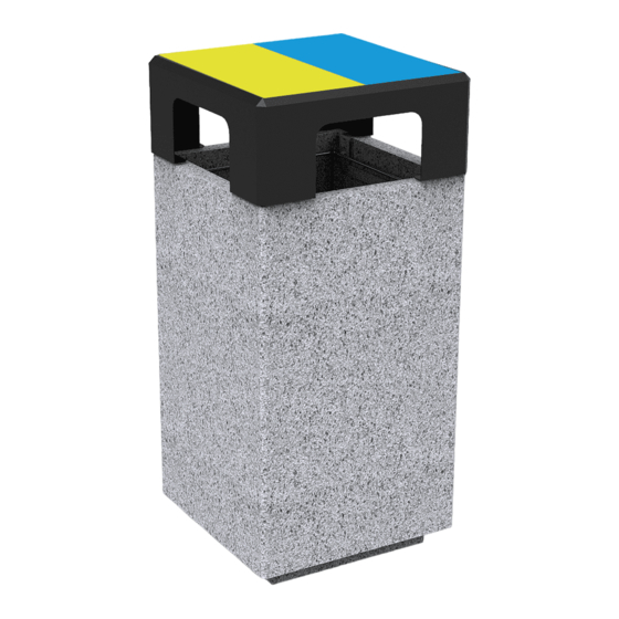 BENITO Urban Kube PA672 Anchoring Instructions