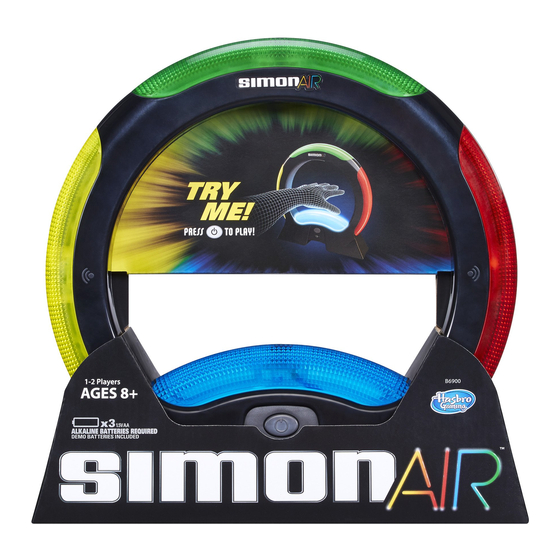Hasbro Gaming SIMON AIR Instructions Manual