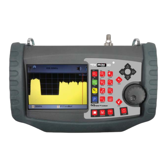 FTE Maximal mediaMAX MINI HD Field Meter Manuals