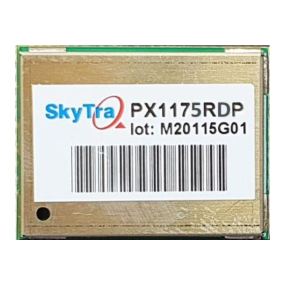 SkyTraq PX1175RDP Manual