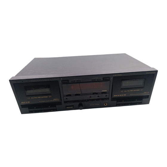 Pioneer CT- W601R Manuals