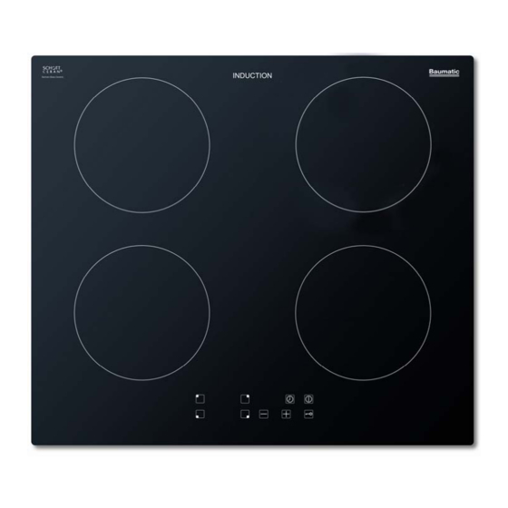 Baumatic BHI609 Instruction Manual