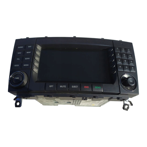 Mercedes-Benz COMAND Operator's Manual