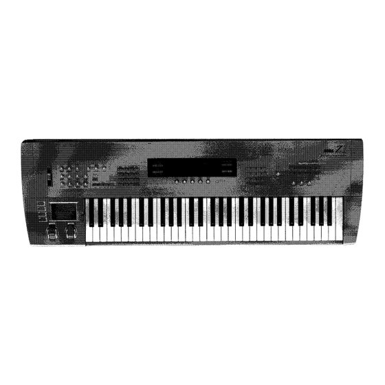 Korg Z1 Owner's Manual