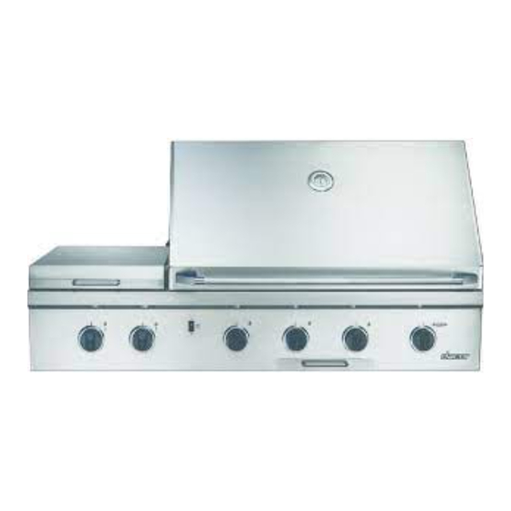 Dacor Epicure EOG36 Installation Instructions Manual