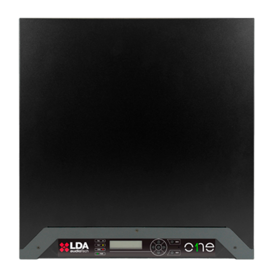Audiotech LDA One User Manual