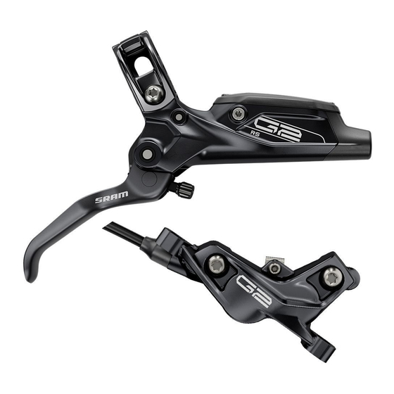SRAM G2 RS Service Manual