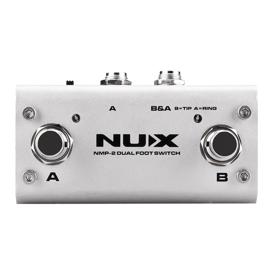 nux NMP-2 Owner's Manual