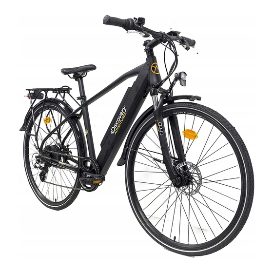 Denver E Quick Rider X7 Instructions For Use And Maintenance Manual