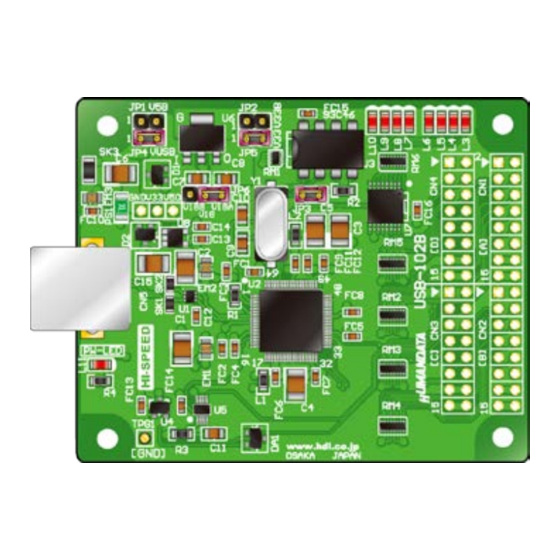 Humandata USB-102 User Manual