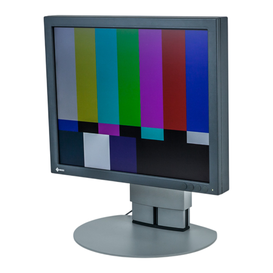 Eizo SCD 19102 Instruction Manual