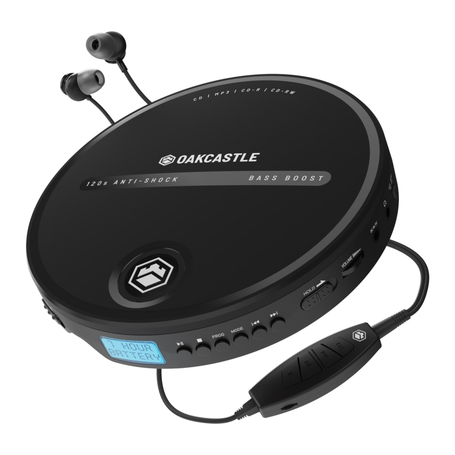 Oakcastle CD-10 Manual