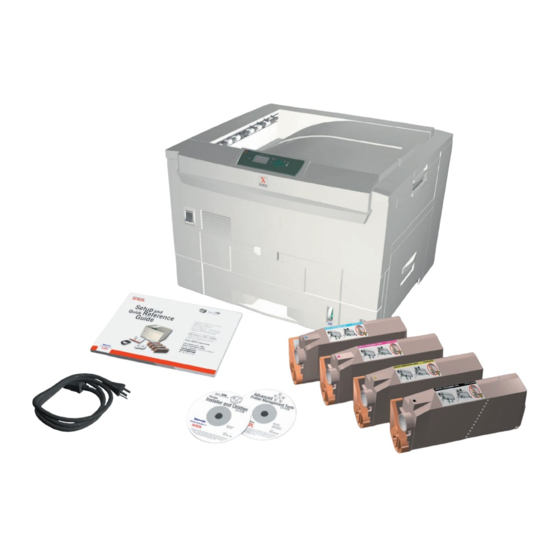 Xerox 7300DN - Phaser Color Laser Printer Setup And Quick Reference Manual