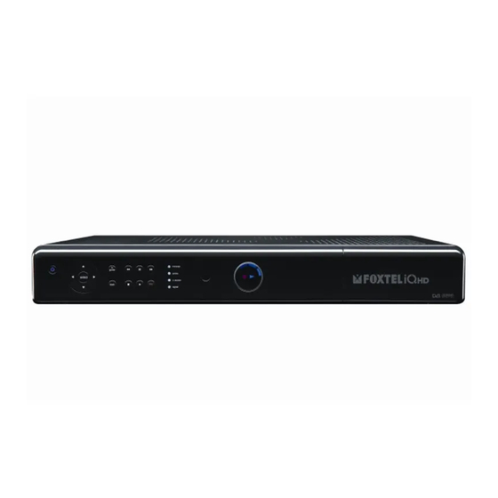 Foxtel  iQ Quick Start Manual