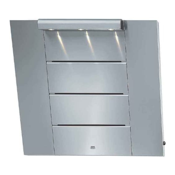 AEG Electrolux DD 8794 Operating And Installation Manual