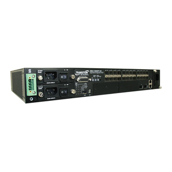 Transition Networks SM24-1000SFP-AH Installation Manual