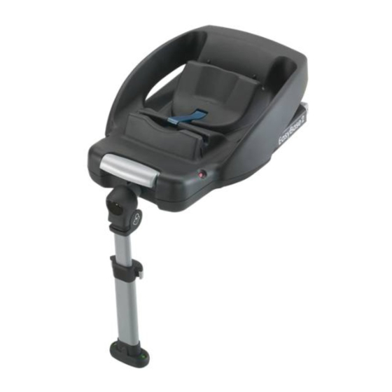 Maxi-Cosi EasyBase Instructions For Use Manual