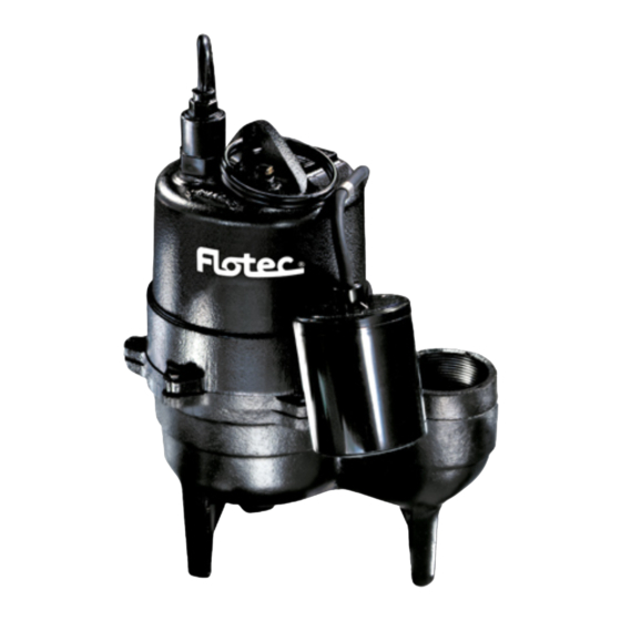 Flotec 3601A Series Owner's Manual