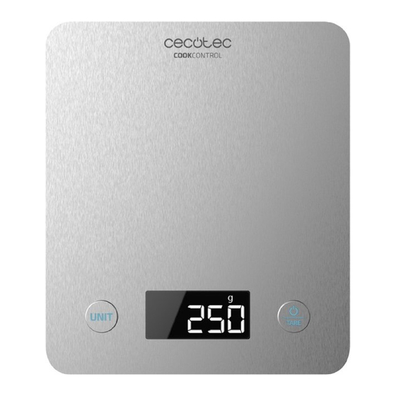 cecotec CookControl 10000 Connected Instruction Manual