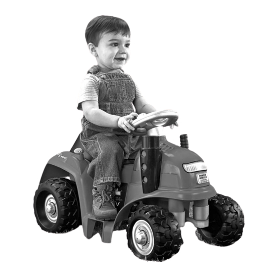 Power Wheels Fisher Price K5315 Owner's Manual With Assembly Instructions