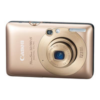 Canon POWERSHOT IXUS100IS User Manual