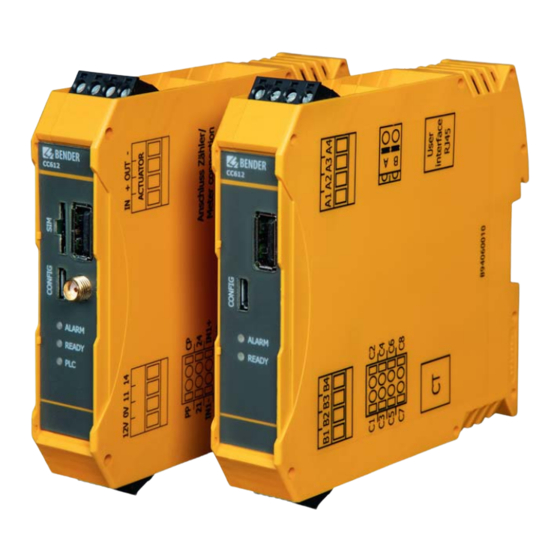 Bender CC612 Manual