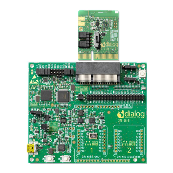 Dialog Semiconductor DA14530/1 Hardware User Manual